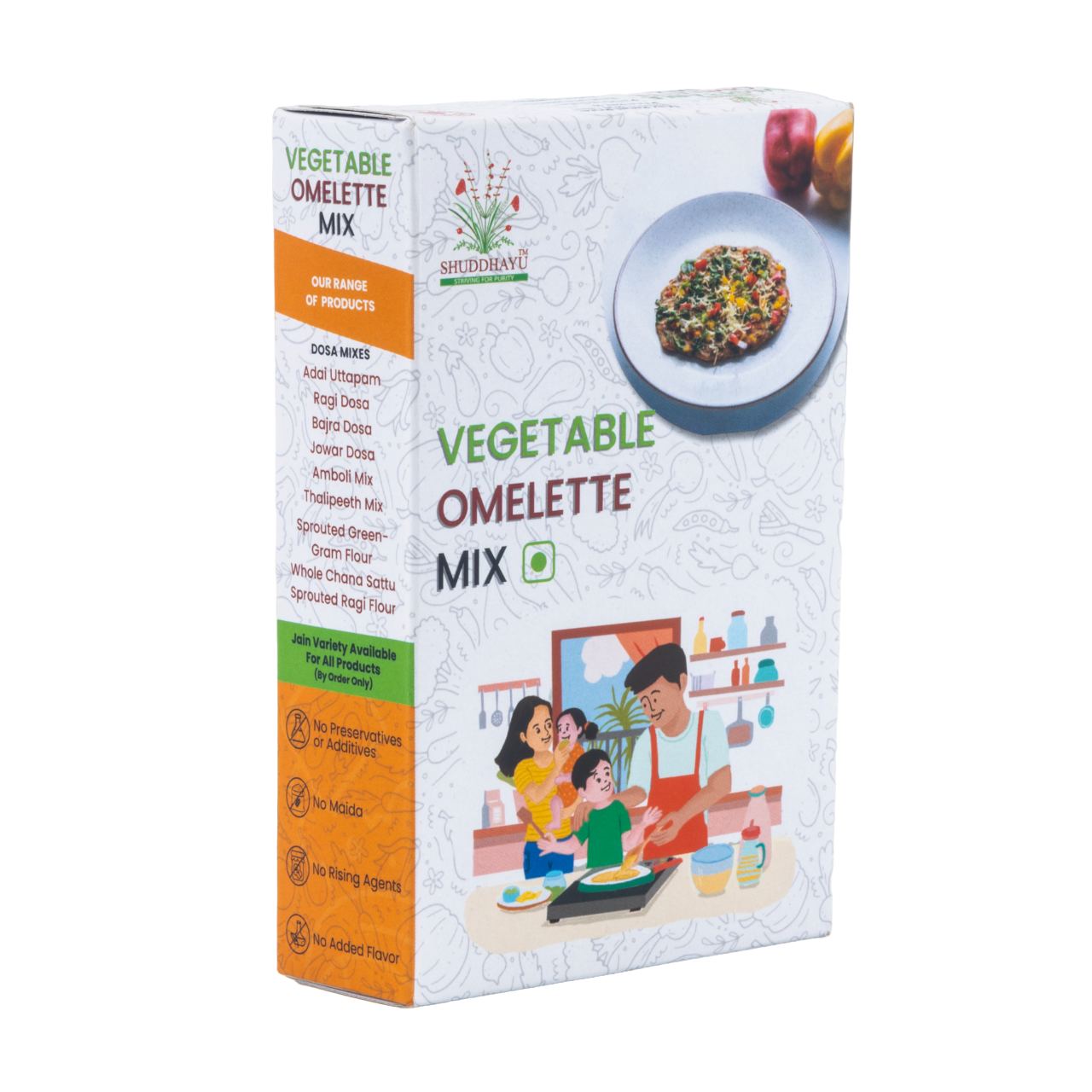 Vegetable Omelette Mix